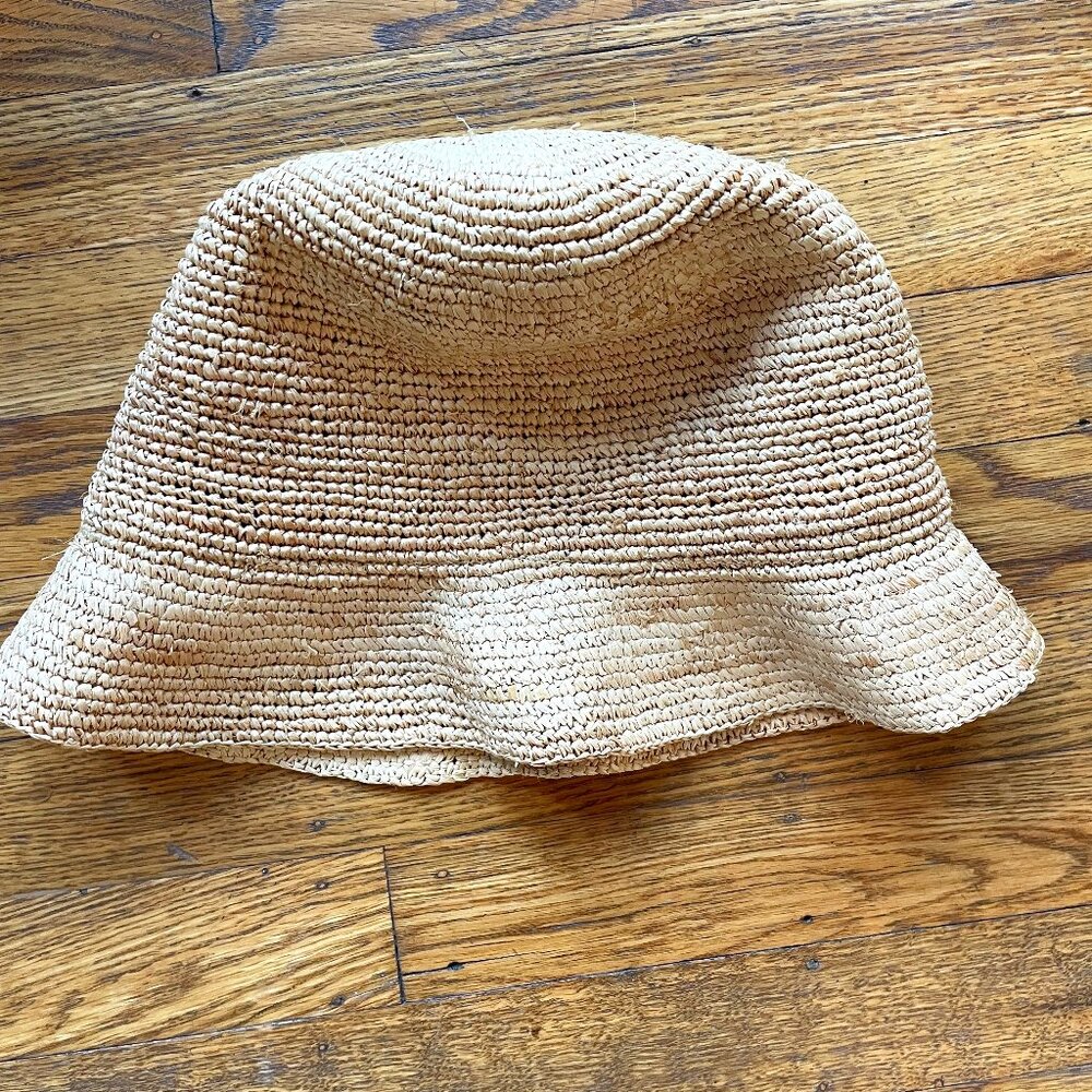 Raffia Bucket Hat